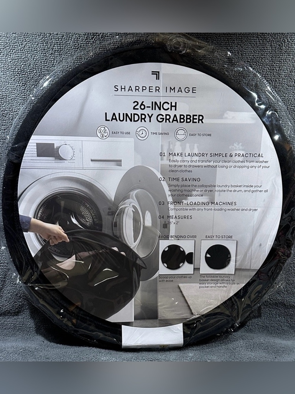 Sharper Image 26-Inch Laundry Grabber~NEW!